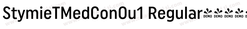 StymieTMedConOu1 Regular字体转换